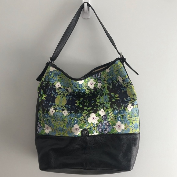 Charlotte Ronson Floral Tote Bag - Picture 1 of 12